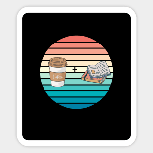 Coffe and Books Sticker